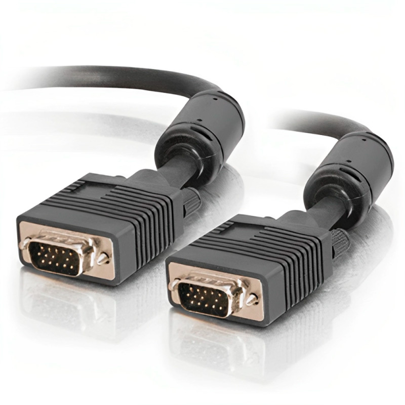 Cable VGA Agiler AGI-1347 7.5 Metros Macho-Macho Negro
