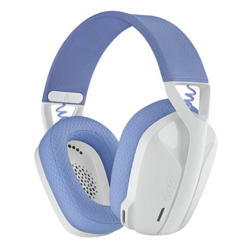 [981-001073] Audífonos tipo Headset Logitech G435 Lightspeed Blanco-Lila