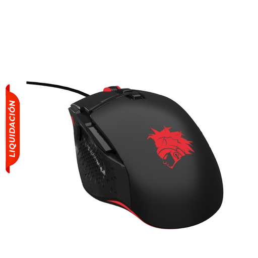 [404008500075] Mouse Gaming Alámbrico Pilas Choy-J 7200DPI RGB Negro