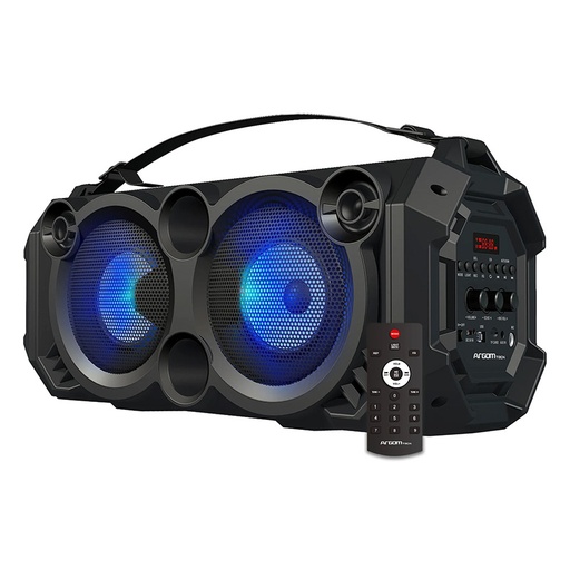 [ARG-SP-3351BK] Bocina Argom SlamBox Bluetooth Inalámbrico 22W Negro