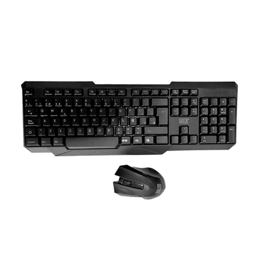 [AGI-9875S] Teclado y Mouse Inalámbrico Agiler AGI-9875S Negro Español