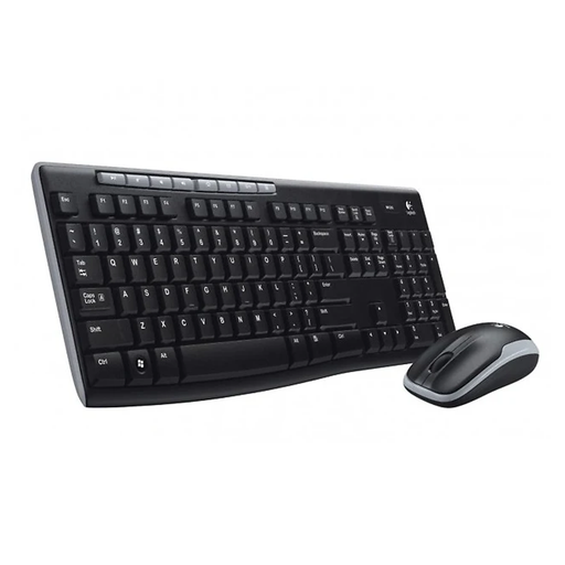 [920-004432] Teclado y Mouse Inalámbrico Logitech MK270 Negro Español