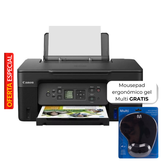 [5805C004AA] Impresora Canon Inyeccion Multifuncional MegaTank G3170 Wi-Fi