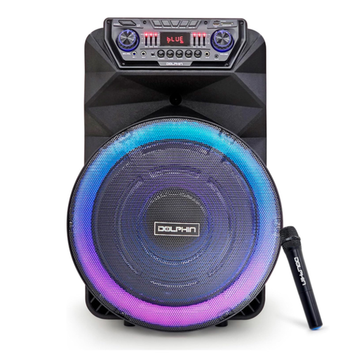 [SP-18RBT] Bocina Dolphin SP-18RBT Party Speaker 18" Bluetooth 4500W Negro