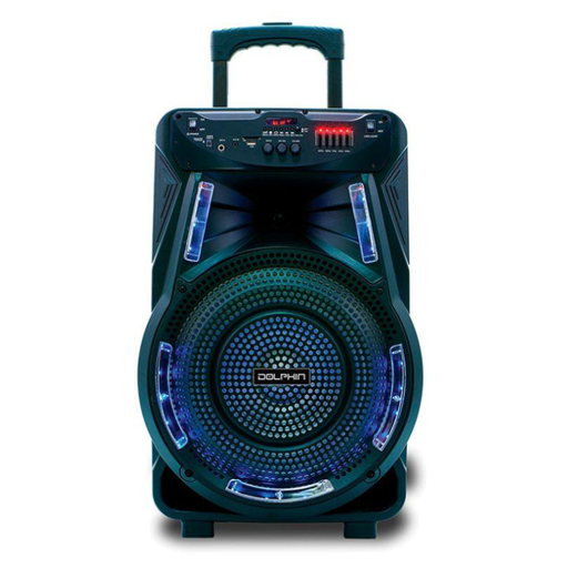 [SP-17RBT] Bocina Dolphin SP-17RBT Trolley 12" Bluetooth con Micrófono 80 RMS Negro
