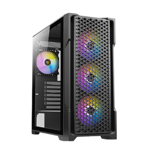 [0-761345-10063-2] Case Gaming Antec AX90 Media Torre Vidrio Templado ATX Negro