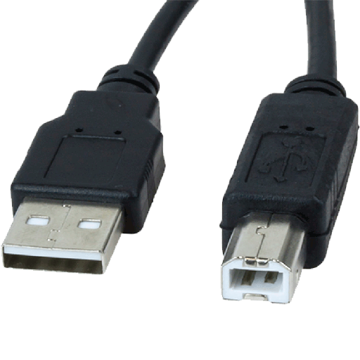 [XTC-307] Cable USB para Impresora Xtech 1.8 Metros Negro