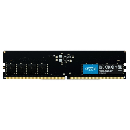 [CT32G52C42U5] Memoria DDR5 DIMM 32GB Crucial 5200MHz CL42