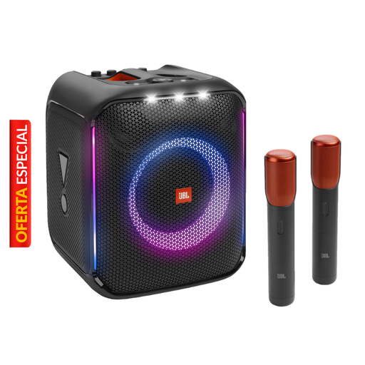 [JBLPBENCORE2MICAM] Bocina Bluetooth JBL PartyBox Encore 100W Negro Con Micrófonos Inalambricos