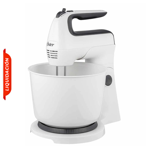 [FPSTHS3610-013] Batidora de Mano y Pedestal Oster 6 Velocidades Tazón de 3.7Lt Blanco