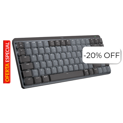 [920-010846] Teclado Inalámbrico Logitech MX Mechanical Mini Negro Español