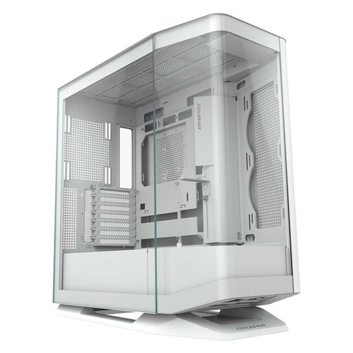 [3858M60.0002] Case Gaming Cougar FV270 Media Torre Malla E-ATX Blanco (Sin Fuente)