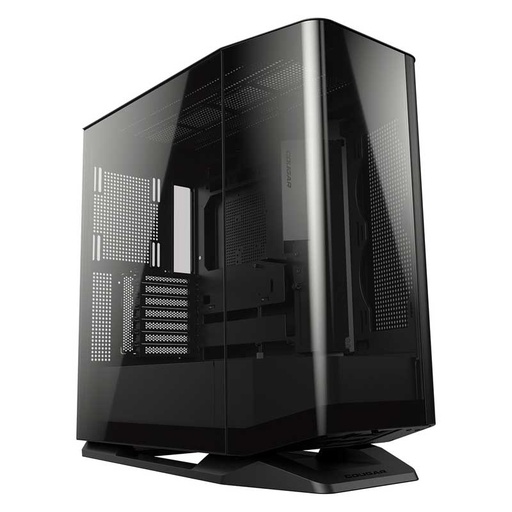 [3858M60.0001] Case Gaming Cougar FV270 Media Torre Malla E-ATX Negro (Sin Fuente)