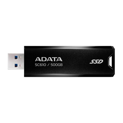 [SC610-500G-CBK/RD] Unidad SSD Externa 3.2" 500GB ADATA SC610 Lectura 520MB/s