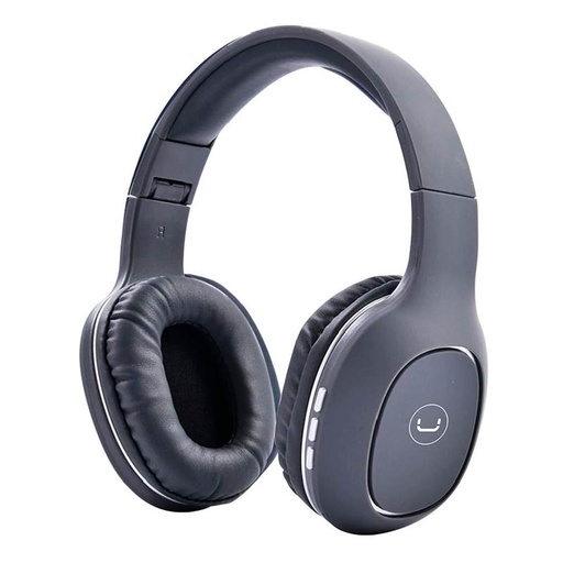 [HS7408GY] Audífonos Tipo Headset Unno Tekno HS7408GY Bluetooth 3.5mm Ovala 5.0con Micrófono Gris