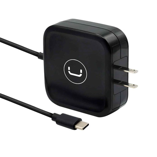 [PW5293BK] Cargador de Pared Unno Tekno PW5293BK FastCharge USB-C 65W Negro